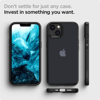 SPIGEN ULTRA Hybrid Iphone 13 Matte Frost Black