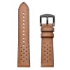 Tech-Protect Leather Samsung Galaxy Watch 4 / 5 / 5 PRO / 6 / 7 / Fe Brown