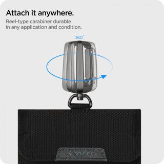 Klatka Faradaya SPIGEN Pouch Keyless Rfid Signal Blocker Black