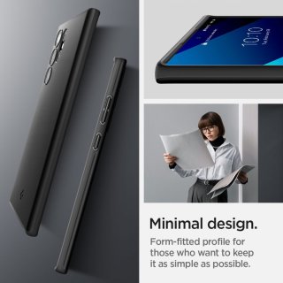 SPIGEN Thin Fit Galaxy S22 ULTRA Black