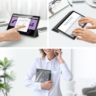 Duxducis Toby Galaxy Tab A8 10.5 X200 / X205 Black