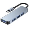 Tech-Protect V1-Hub Adapter 4In1 Grey