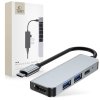 Tech-Protect V2-Hub Adapter 4In1 Grey