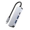 Tech-Protect V2-Hub Adapter 4In1 Grey