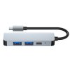 Tech-Protect V2-Hub Adapter 4In1 Grey