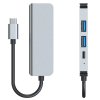 Tech-Protect V2-Hub Adapter 4In1 Grey