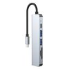 Tech-Protect V4-Hub Adapter 6In1 Grey