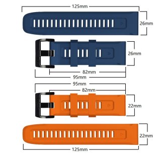 Tech-Protect Iconband Garmin Fenix 3 / 5X / 3Hr / 5X PLUS / 6X / 6X PRO / 7X Army Green