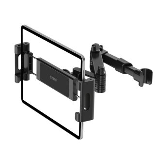 Tech-Protect V1 Stretchable Headrest Car Mount For Tablet Black