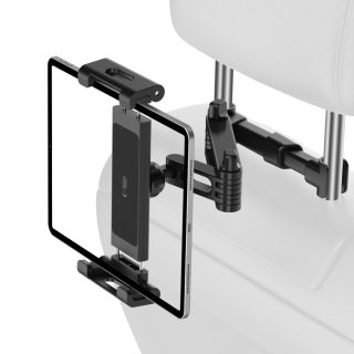 Tech-Protect V1 Stretchable Headrest Car Mount For Tablet Black