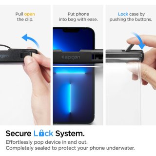 SPIGEN A601 Universal Waterproof Case Crystal Clear