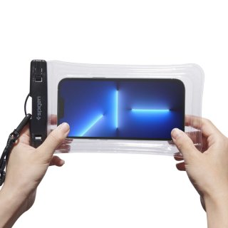 SPIGEN A610 Universal Waterproof Float Case Crystal Clear