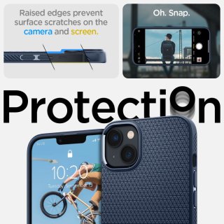 SPIGEN Liquid AIR Iphone 14 PLUS / 15 PLUS Navy Blue