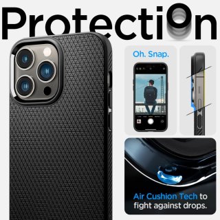 SPIGEN Liquid AIR Iphone 14 PRO Matte Black