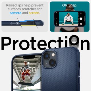 SPIGEN Mag Armor Iphone 14 PLUS / 15 PLUS Navy Blue