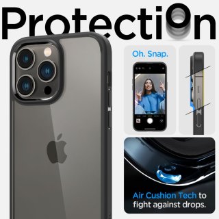 SPIGEN ULTRA Hybrid Iphone 14 PRO Matte Black