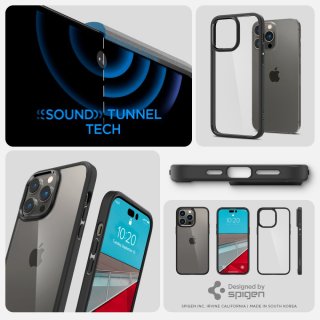 SPIGEN ULTRA Hybrid Iphone 14 PRO Matte Black