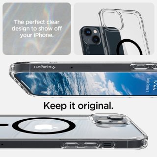 SPIGEN ULTRA Hybrid Mag Magsafe Iphone 14 PLUS / 15 PLUS Black
