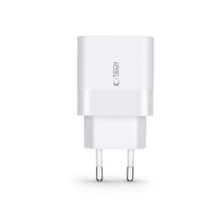 Tech-Protect C30w 2-Port Network Charger PD 30W / Qc3.0 White