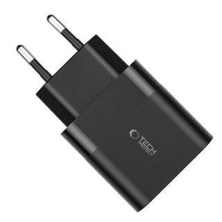 Tech-Protect C30w 2-Port Network Charger PD 30W / Qc3.0 Black