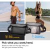 SPIGEN A620 Universal Waterproof Waist Bag 2-Pack Black