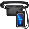 SPIGEN A621 Universal Waterproof Case & Waist Bag Black