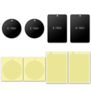 Tech-Protect Metalplate Magnetic Car Mount 4-Pack Black