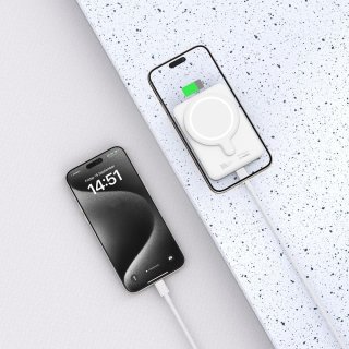 Tech-Protect Pb10 Lifemag Magsafe Power Bank 5000Mah White