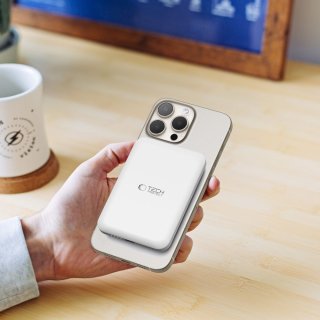 Tech-Protect Pb10 Lifemag Magsafe Power Bank 5000Mah White