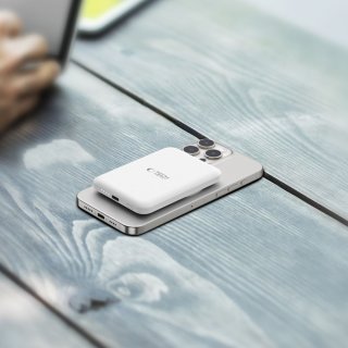 Tech-Protect Pb10 Lifemag Magsafe Power Bank 5000Mah White