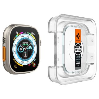 Szkło Hartowane SPIGEN Glas.Tr ”Ez Fit” 2-Pack Apple Watch ULTRA 1 / 2 (49 MM) Clear