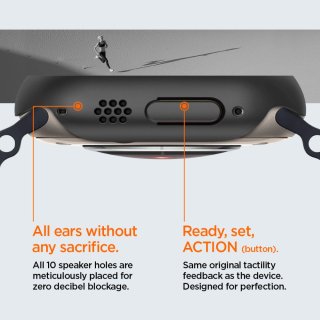 SPIGEN Thin Fit Apple Watch ULTRA 1 / 2 (49 MM) Black