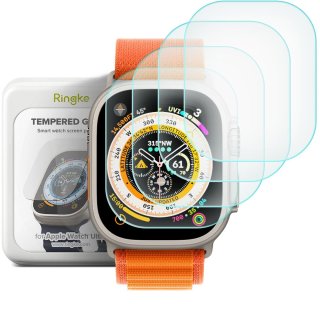 Szkło Hartowane Ringke Id Fc Glass 4-Pack Apple Watch ULTRA 1 / 2 (49 MM) Clear