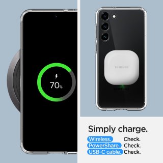 SPIGEN ULTRA Hybrid Galaxy S23 Crystal Clear