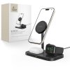 Tech-Protect Qi15w-A22 3In1 Magnetic Magsafe Wireless Charger Black