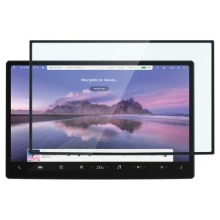 Szkło Hartowane SPIGEN Glas.Tr ”Ez Fit” Tesla Model X 2022 / Model S 2021 Black