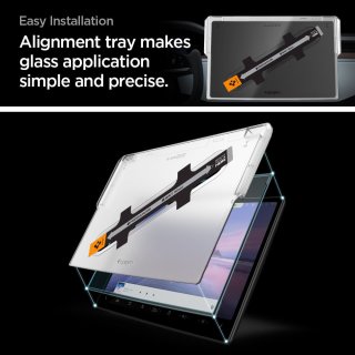 Szkło Hartowane SPIGEN Glas.Tr ”Ez Fit” Tesla Model X 2022 / Model S 2021 Black