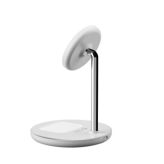 Tech-Protect Qi15w-A21 2In1 Magnetic Magsafe Wireless Charger White