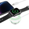 Tech-Protect Ultraboost 2In1 Magnetic Charging Cable & Lightning 150Cm Apple Watch White