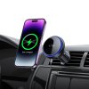 Tech-Protect Mm15w-V4 Magnetic Magsafe Vent Car Mount Wireless Charger 15W Black