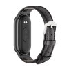 Tech-Protect Leatherfit Xiaomi Smart Band 8 / 9 / 10 / NFC Black