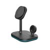 Tech-Protect Qi15w-A27 3In1 Magnetic Magsafe Wireless Charger Black