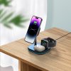 Tech-Protect Qi15w-A27 3In1 Magnetic Magsafe Wireless Charger Black