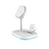 Tech-Protect Qi15w-A27 3In1 Magnetic Magsafe Wireless Charger White