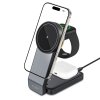 Tech-Protect Qi15w-A28 3In1 Magnetic Magsafe Wireless Charger Black
