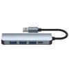 Tech-Protect V0-Hub Adapter 5In1 Grey