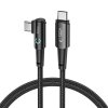 Tech-Protect Ultraboost ”L” Type-C Cable 60W/6A 100Cm Grey