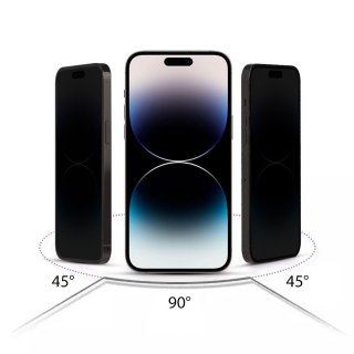 Szkło Prywatyzujące HOFI Anti Spy Glass PRO+ Iphone 15 PRO Privacy