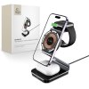 Tech-Protect Qi15w-A29 3In1 Magnetic Magsafe Wireless Charger Black