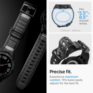 SPIGEN Rugged Armor ”PRO” Galaxy Watch 6 Classic (47 MM)  Black